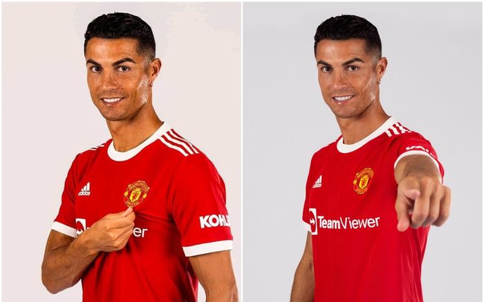 Ronaldo lần đầu xuất hiện trong áo đấu MU