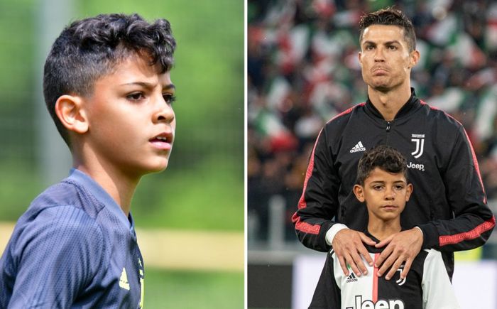 Con trai Ronaldo theo chân cha gia nhập MU