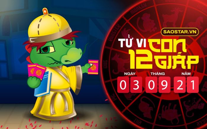 Tử vi thứ 6 ngày 3/9/2021 của 12 con giáp: Thìn dễ bị đồng đội bỏ rơi, Hợi bốc đồng