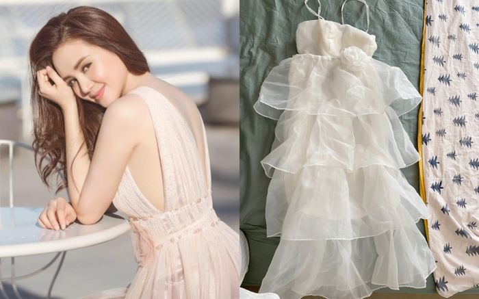 Đang ở cữ, Vy Oanh vẫn tự tay may váy tặng sinh nhật cho con gái