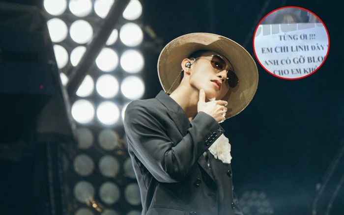 'Chết cười' khoảnh khắc fan bị Sơn Tùng block Facebook, phải đến tận show diễn để đòi công bằng