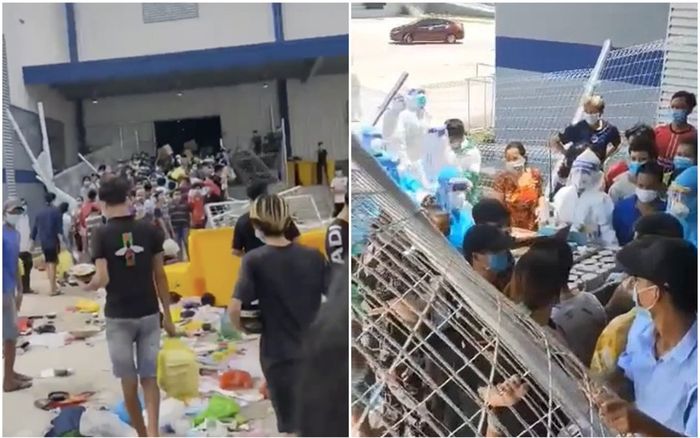 Nguyên nhân các F0 xô rào, chen lấn và giành giật suất ăn trong khu điều trị dã chiến ở Bình Dương