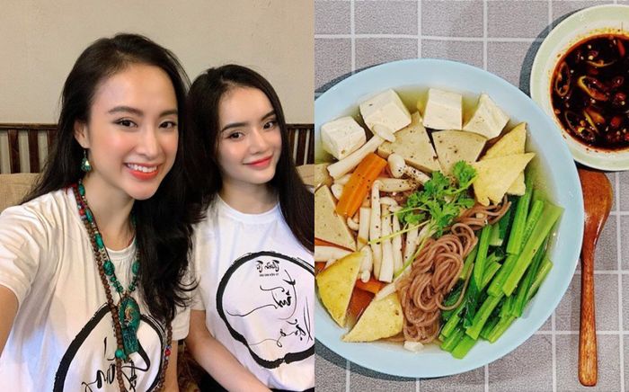 Em gái ăn uống giản dị khác hẳn Angela Phương Trinh tai tiếng vì phở giun đất