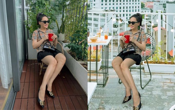 Bảo Thanh khoe ảnh ông xã chụp, bày tỏ nguyện vọng photoshop đang đi cafe và cái kết từ dân mạng