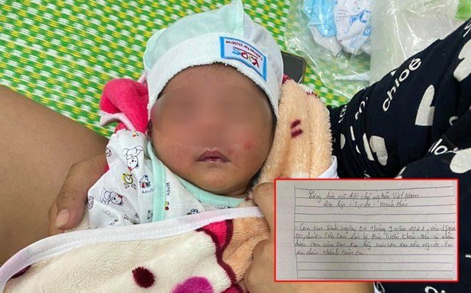 Bé trai 3 ngày tuổi bị bỏ rơi dưới chân núi cùng lá thư 'nhờ nuôi con nên người'