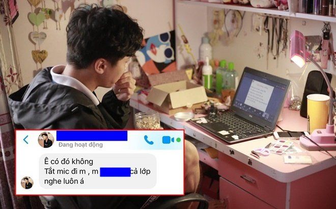 Vừa ngày đầu năm học mới, nam sinh đã mắc lỗi dở khóc dở cười trong lớp học online
