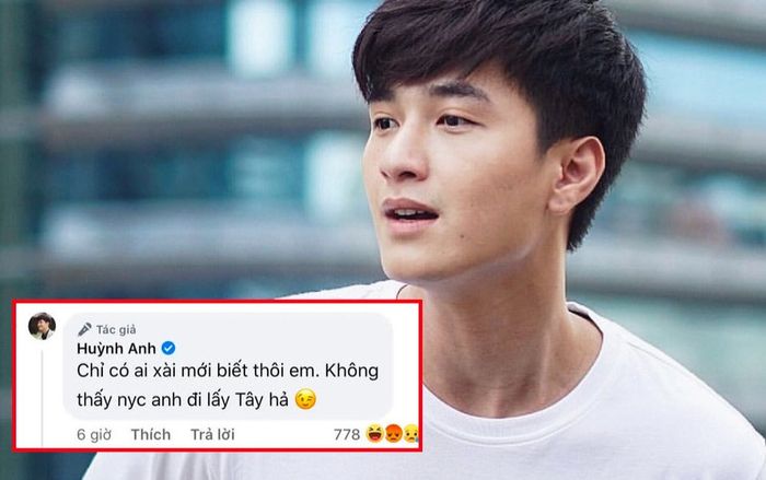 Diễn viên Huỳnh Anh có phát ngôn 'kém duyên', ẩn ý chuyện người yêu cũ đi 'lấy Tây' vì lý do khó đỡ