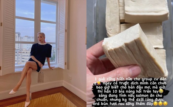Tóc Tiên mừng rỡ khi kiếm được 'nguyên liệu hiếm' để chế biến món ăn