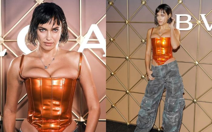 Irina Shayk bị chê là thảm họa, như 'dị nhân' với áo corset, lộ hết khuyết điểm