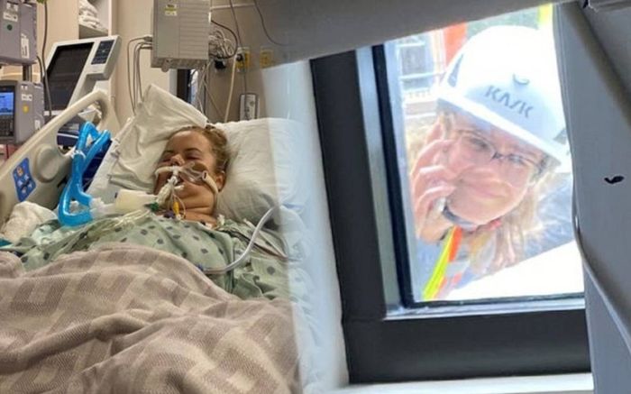 Leo lên mái nhà nhìn mặt người mẹ nhiễm Covid-19 lần cuối, cô con gái khiến nhiều người cay mắt