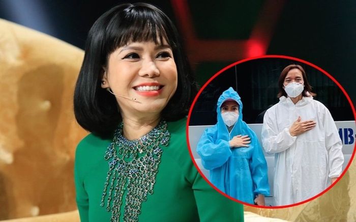 Hết bị trộm giấy tờ trên xe cứu trợ, Việt Hương lại bị người dân ném gạch vào nhà nhưng thương hơn giận