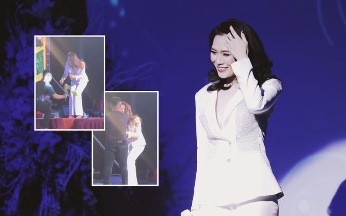 Ấm lòng khoảnh khắc fan khuyết tật lên tận sân khấu tặng hoa cho Mỹ Tâm