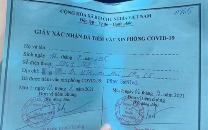 'Ông anh' Phó Chủ tịch phường bị đình chỉ công tác do giúp cô gái tiêm vaccine Pfizer