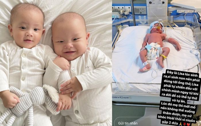 Hồ Ngọc Hà kể chuyện 'vượt cạn' lúc Lisa và Leon sinh non, phải cắm ống thở để 'chiến đấu'