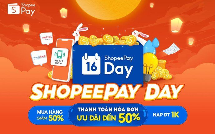Điểm mặt 6 khung giờ vàng siêu ưu đãi không thể bỏ qua trong ngày hội không tiền mặt ShopeePay Day tháng 9