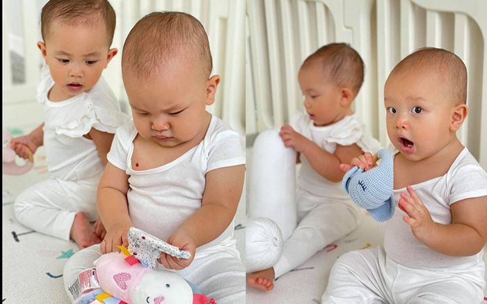 Đây là cách Leon phản ứng khi bị chụp hình lén trong lúc giành đồ chơi