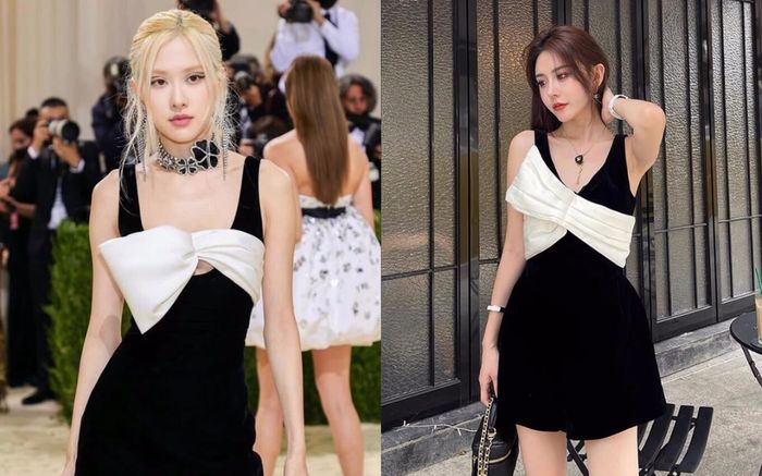 Đầm Rosé tại Met Gala bị nhái tràn lan, giá rẻ bèo khiến fan ấm ức