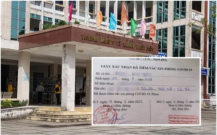 Vụ 57 trẻ dưới 18 tuổi ở Cần Thơ được tiêm vaccine Covid-19: Kỷ luật Giám đốc trung tâm y tế