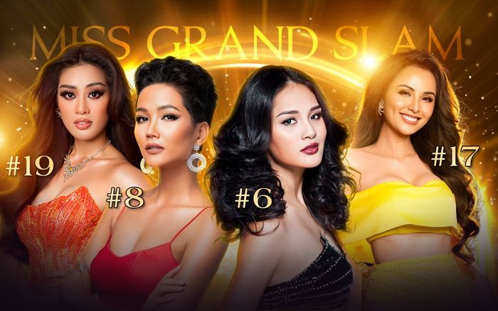 Hương Giang, H'Hen Niê, Khánh Vân, Diễm Hương: Tượng đài của nhan sắc Việt tại Miss Grand Slam