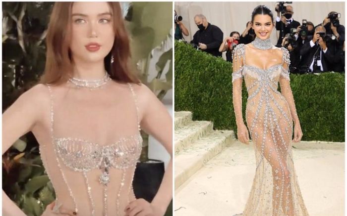 Ngọc Trinh khoe dáng với đồ bơi xuyên thấu, fan chỉ mơ tưởng đến Kendall Jenner