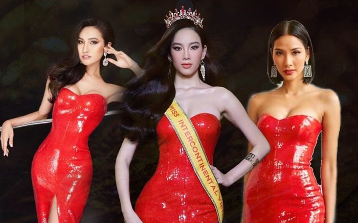 Ái Nhi khoe triệt để body với váy đỏ rực, đụng độ khốc liệt với đàn chị Hoàng Thùy và Hoài Sa