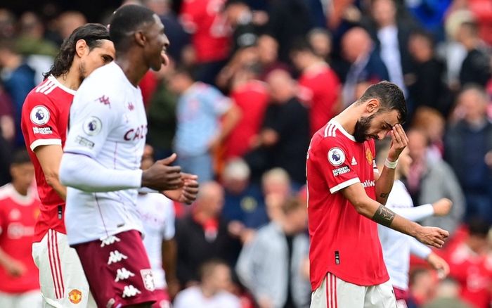 MU thua đau, Solskjaer đổ lỗi cho VAR, nổi giận với cầu thủ Aston Villa