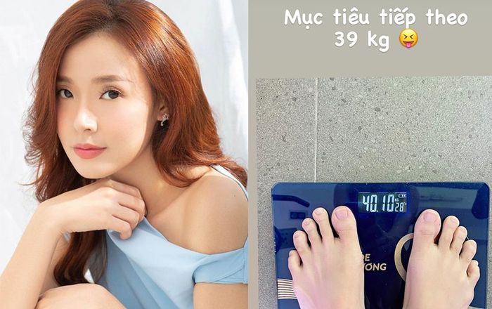 Dù cân nặng đã giảm đến mức 'báo động' nhưng đây chưa phải là mục tiêu cuối cùng của Midu