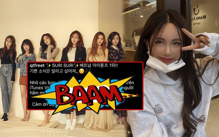 Ca khúc mới đạt #1 iTunes Việt Nam, trưởng nhóm T-ara viết tiếng Việt 'ăn mừng' chuẩn không cần chỉnh