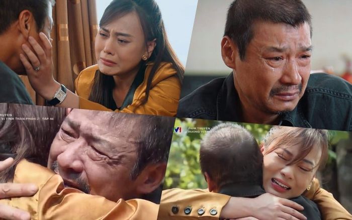 Khán giả khóc cạn nước mắt khi cha con Phương Oanh nhận nhau: 'Xin cho con được làm con gái của bố'