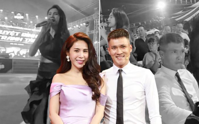 Thủy Tiên từng bị chính chồng mình 'bơ đẹp' khi đang hát giao lưu nhiệt tình với khán giả