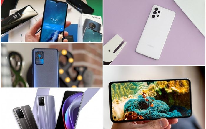 Top 5 smartphone 5G giá rẻ ra mắt trong tháng 9