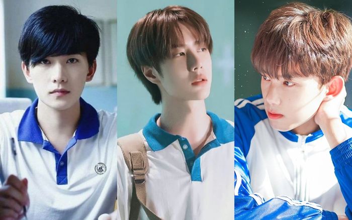 Dàn nam thần Cbiz diện đồng phục học sinh: Nhất Bác đáng yêu, Cung Tuấn - Uy Long chuẩn soái ca bàn bên