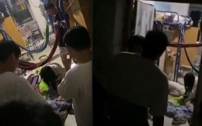 2 nữ sinh bị 1 nam sinh giở trò đồi bại trong KTX, hành động của người xung quanh khiến dư luận phẫn nộ