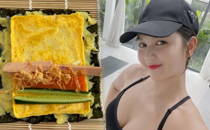 Ngọc Trinh khoe nhẹ món ăn kiêng vừa bổ vừa khỏe vừa ngon miệng