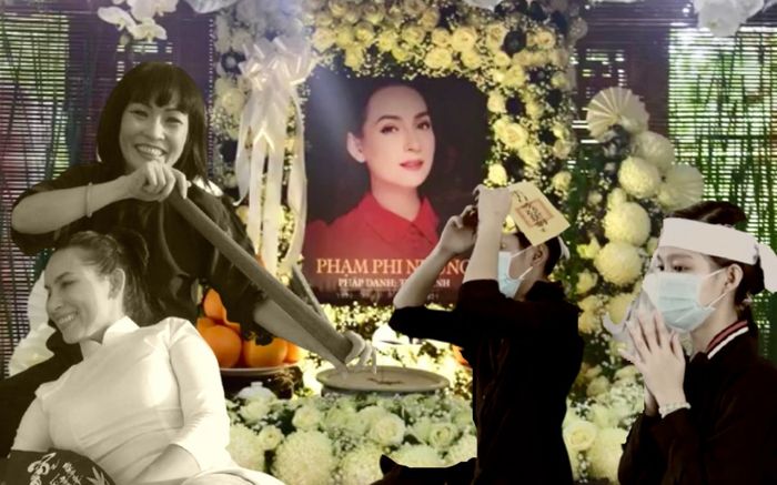 Lễ cầu siêu Phi Nhung 4/10: Con nuôi thẫn thờ cúng thất, Phương Thanh nói lời ruột gan dành cho 'bạn già'