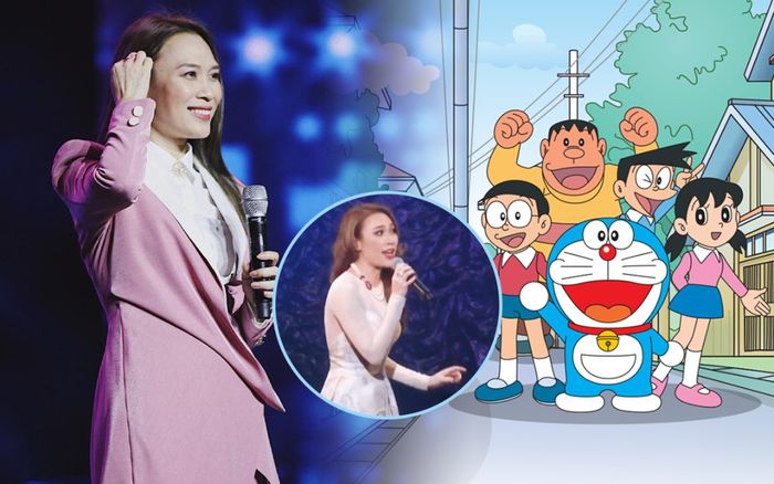 Đâu chỉ 'cân' được nhạc Việt, Mỹ Tâm còn khiến dân tình 'phát sốt' khi hát nhạc phim Doremon