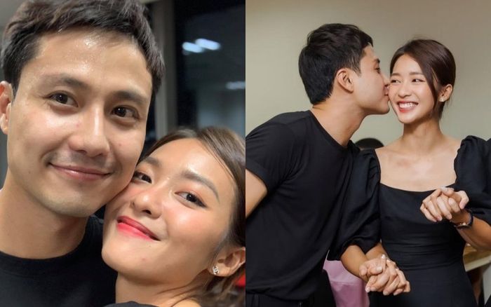 Hậu tin đồn 'phim giả tình thật', Thanh Sơn kè kè bên Khả Ngân ở tiệc đóng máy phim '11 tháng 5 ngày'