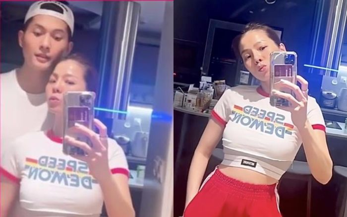 Lệ Quyên làm sao để không phản cảm khi mặc croptop lấp ló gò bồng đào?