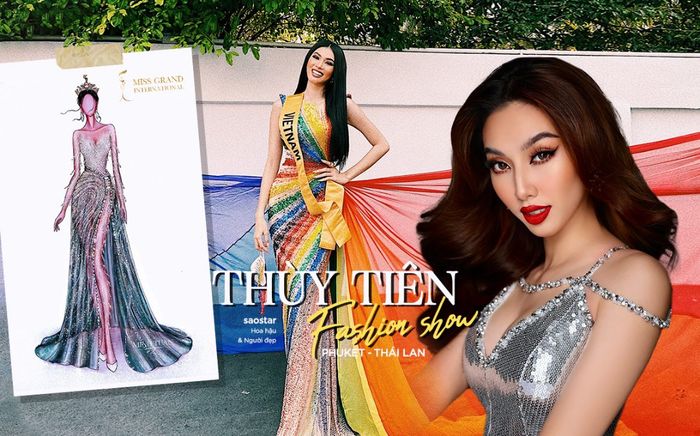 Tiệc thời trang ngoài trời tại Miss Grand: Chờ đợi Thùy Tiên catwalk 'lốc xoáy ngân hà'