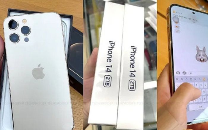 iPhone 13 ra mắt chưa lâu, dân mạng sốt vó với ảnh thực tế iPhone 14: Dung lượng lên đến 2 TB