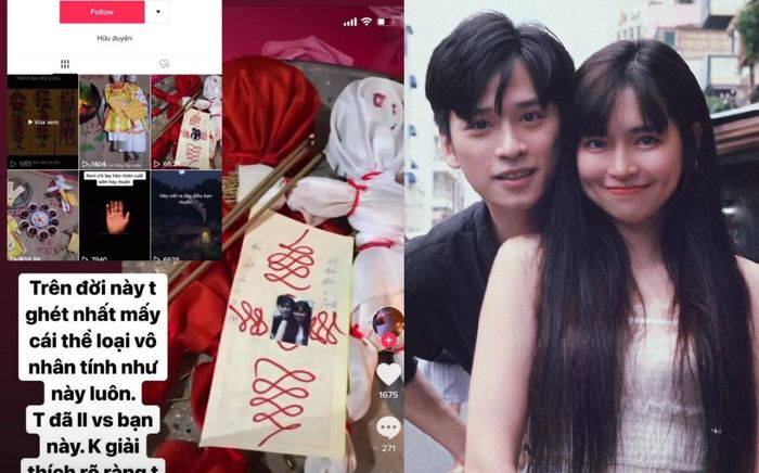 Khánh Vân bức xúc vì bị ai đó 'chơi bùa yêu' với Trần Nghĩa, đòi chính chủ phải giải thích rõ ràng