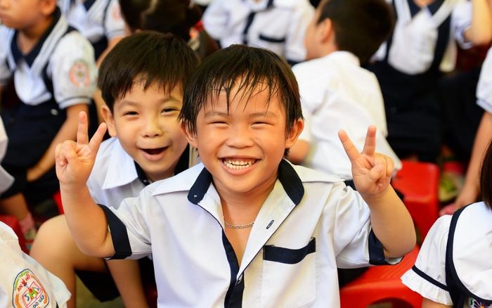 Trường tiểu học đầu tiên tại TP.HCM cho học sinh đến trường học trực tiếp