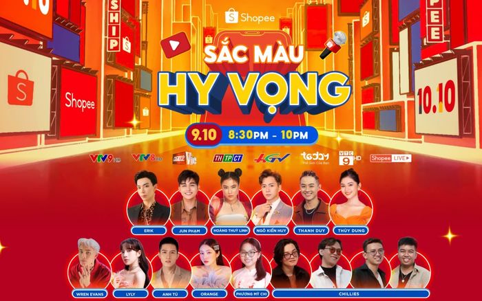 Đừng bỏ lỡ 8:30 tối nay cùng Sắc Màu Hy Vọng đón chờ 10.10 Siêu Sale Chính Hãng