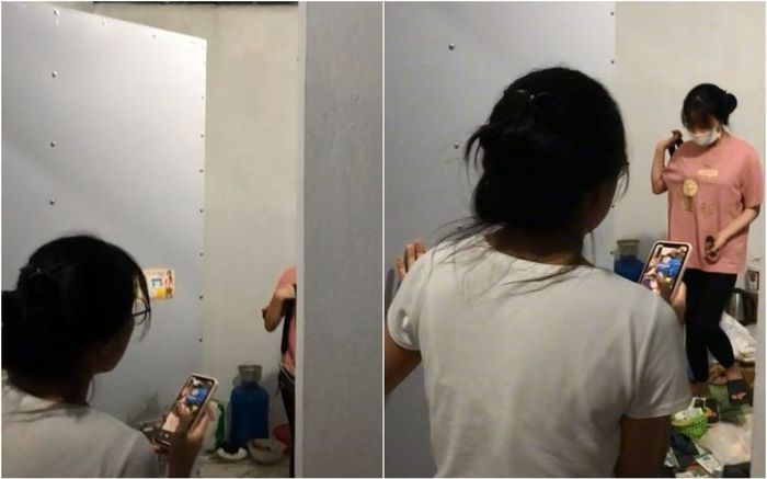 Cô gái bất lực khi tìm đồ trong phòng trọ bé tí, dân mạng chào thua khi biết lý do