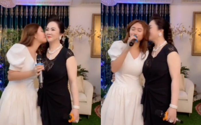 Lộ diện cô gái lạ được bà Phương Hằng thoải mái thể hiện tình cảm và giới thiệu là 'người bí mật'