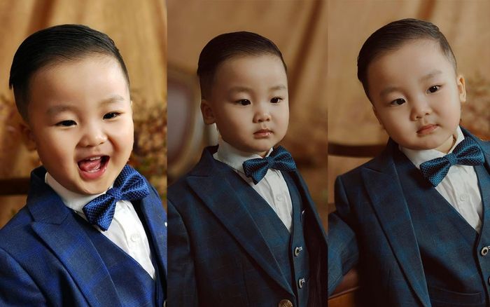 Dân mạng xuýt xoa trước loạt ảnh mừng 2 tuổi của tiểu thiếu gia nhà Hoà Minzy