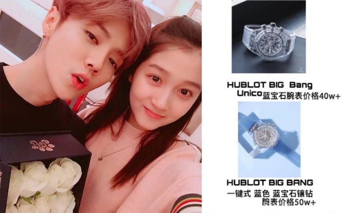 'Sủng' bạn gái lên tận trời như Lộc Hàm: Tặng Quan Hiểu Đồng chiếc đồng hồ giá gần 2 tỷ