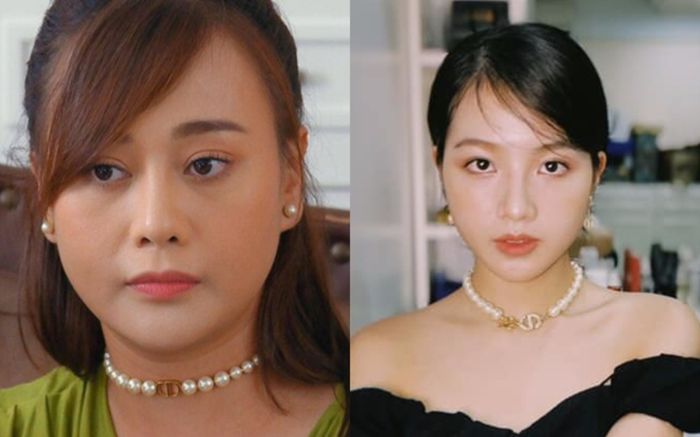 Phương Oanh Nam nọng 'thua đau' khi đụng hàng vòng cổ giống em gái