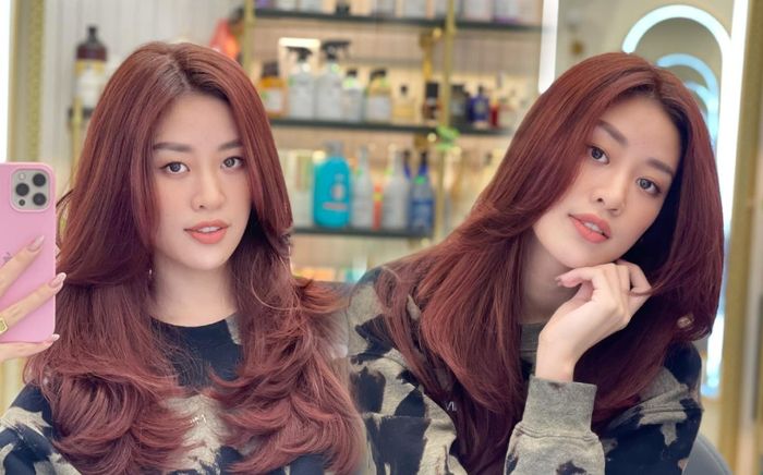 Hoa hậu Khánh Vân khoe màu tóc mới nhuộm, 'lột xác' nhan sắc là có thật!