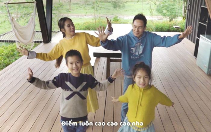 Lý Hải Minh Hà tự quay MV cùng các con khi bị kẹt ở Lâm Đồng